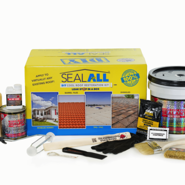 Silicone Paste Roof Sealant-SPS-1005 - Seal All Roof Kit